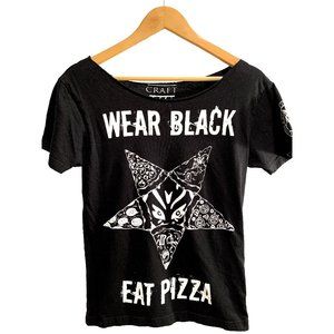 [Altered] Black Craft Pizza Shirt